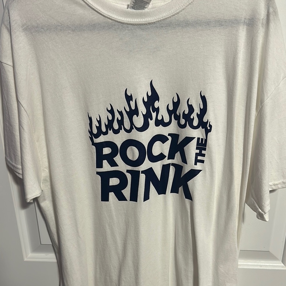 Liberty University Rock the Rink White Short Sleeve Tee